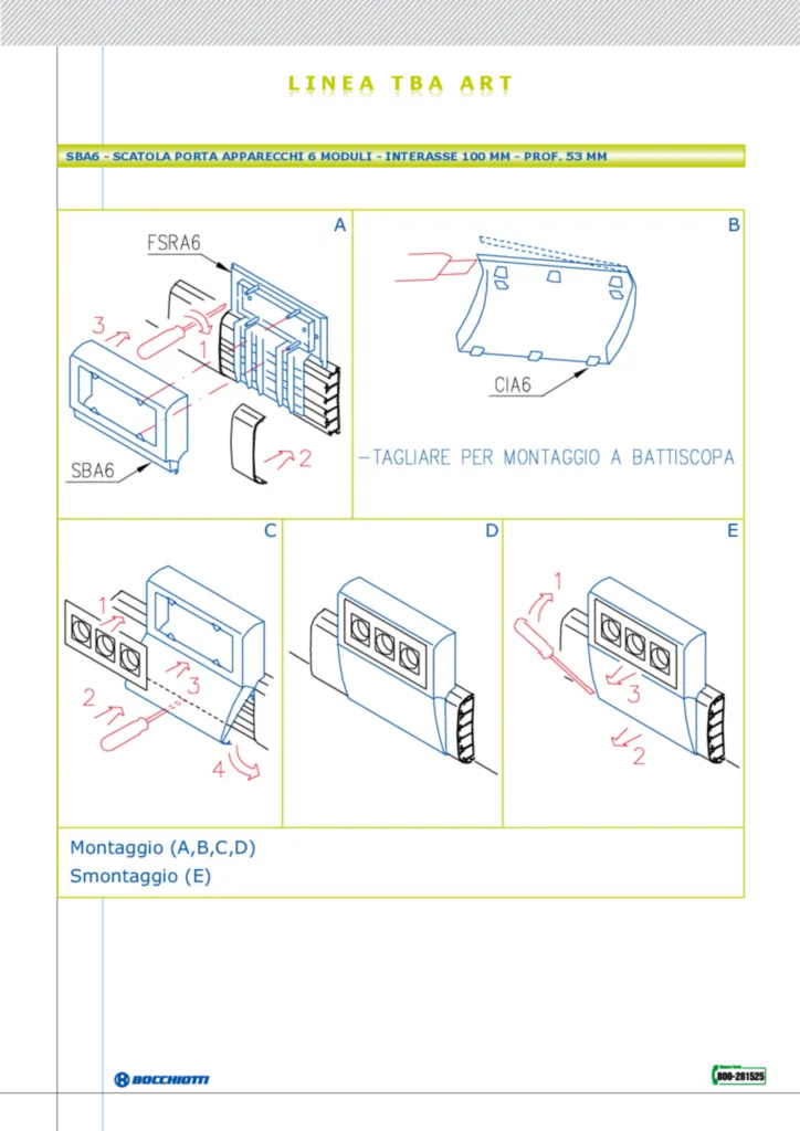 Immagine Istruzioni_di_montaggio_Bocchiotti_SBA6 | Hager Italia