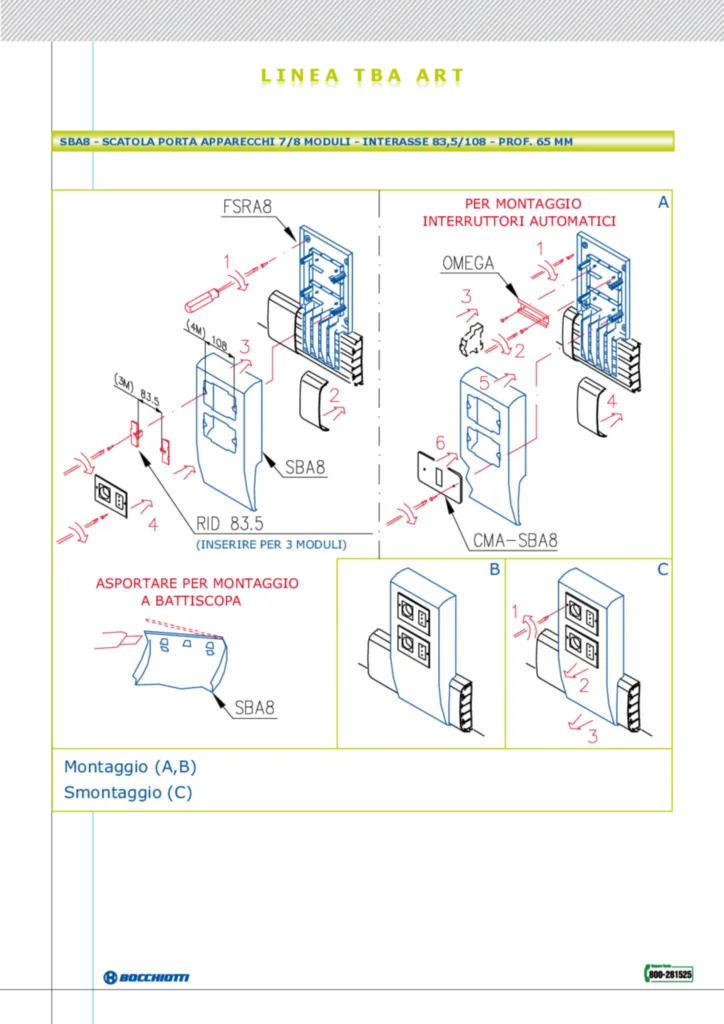 Immagine Istruzioni_di_montaggio_Bocchiotti_SBA8 | Hager Italia