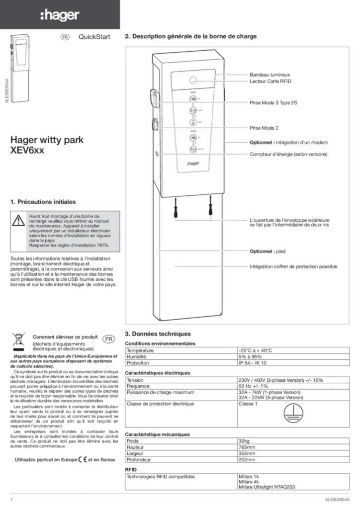 Immagine Manuale di installazione en-GB, es-ES, fr-FR, de-DE, nl-NL, sv-SE 2014-01-10 | Hager Italia
