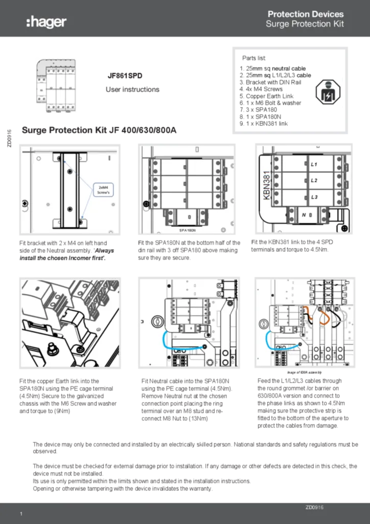 Image Instruction manual en-GB 2019-03-13  | Hager