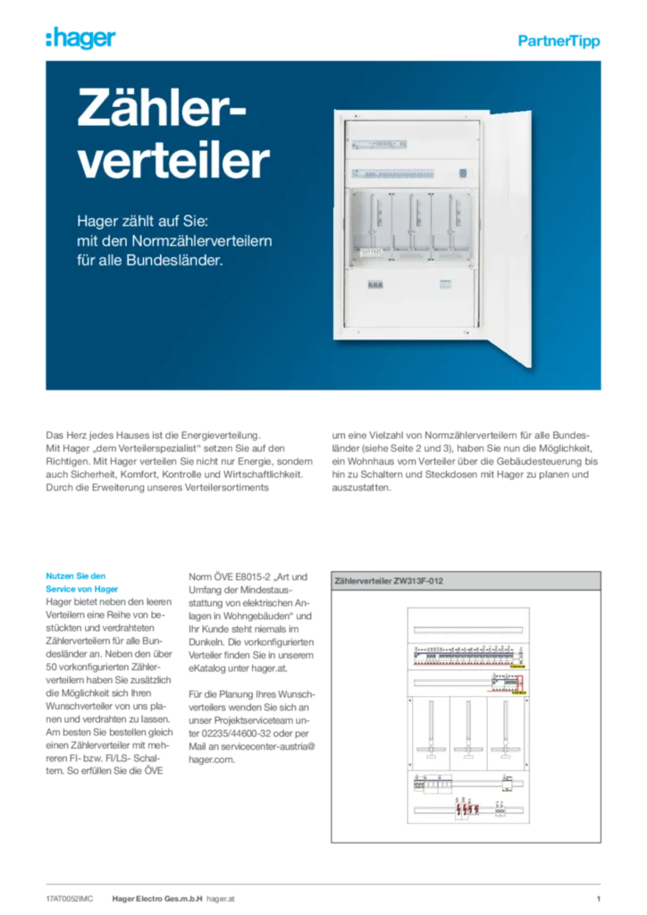 Bild 17AT0052IMC_TIP_H_Zaehlerverteiler_web | Hager Deutschland