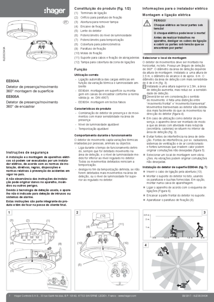 Imagem Manual de instalação pt-PT 2017-10-16 | Hager Portugal