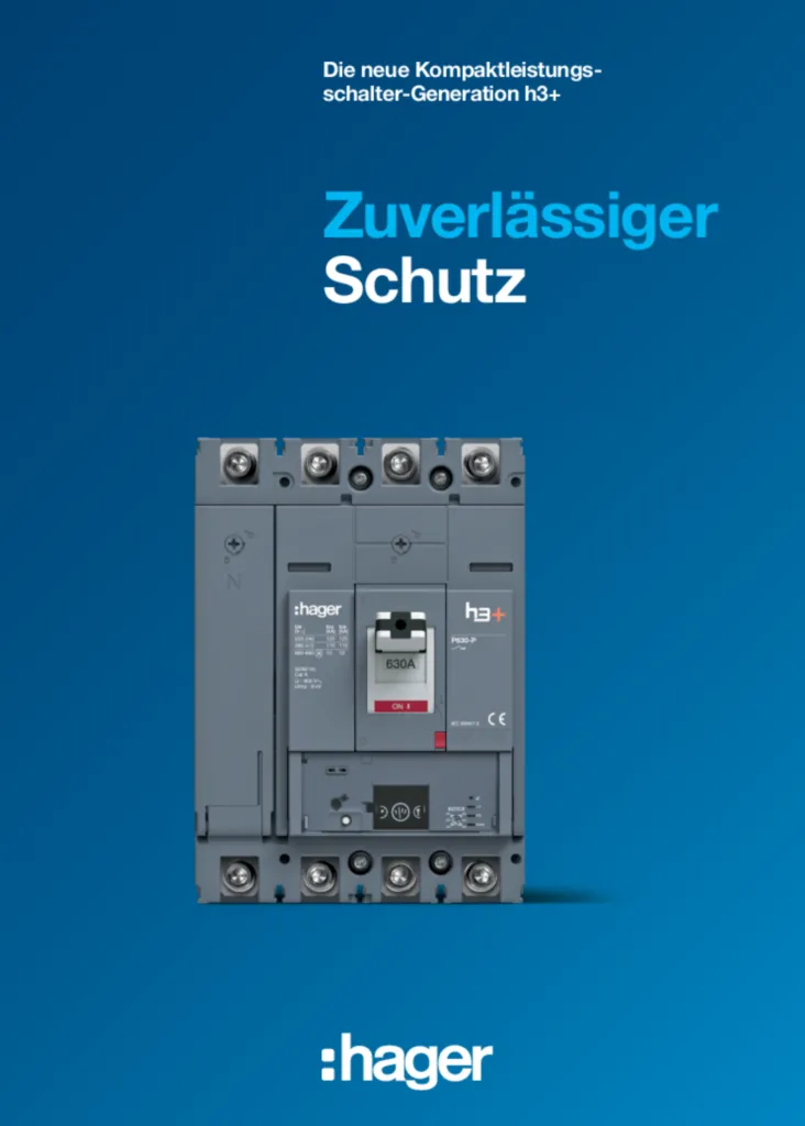 Bild Die Kompaktleistungsschalter-Generation h3+ | Hager Deutschland