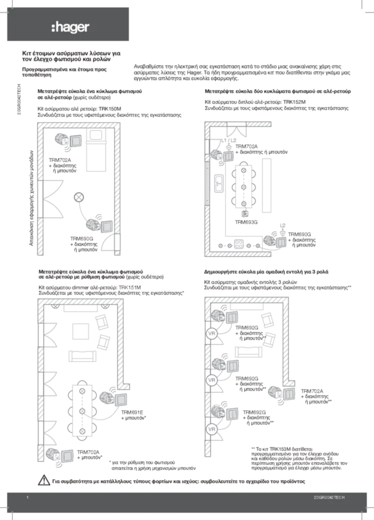 Εικόνα Instruction manual el-GR 2021-01-05 | Hager