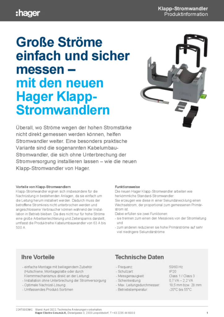 Bild 22AT0003MC_Produktinformation_Klapp-Stromwandler_2022_04_WEB | Hager Deutschland