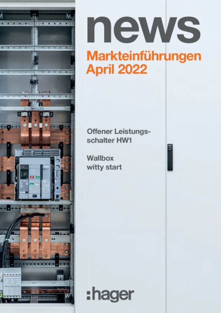 Bild News - Markteinführung April 2022 | Hager Deutschland