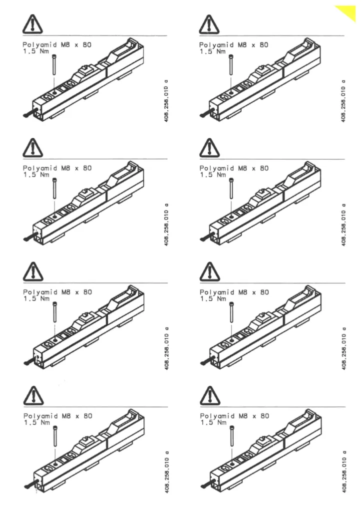 Bild Montageanleitung für LV001EBS, V00-1E-BS (Stand: 05.2018) | Hager Schweiz