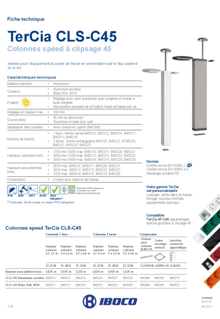 Image IBOCO_colonne_et_colonnette_tercia_cls-c45 | Hager France