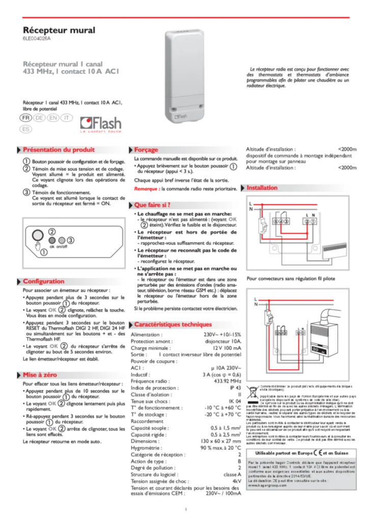 Image LEAFLET 56-774_9416_278_00_6LE003163A | Hager France