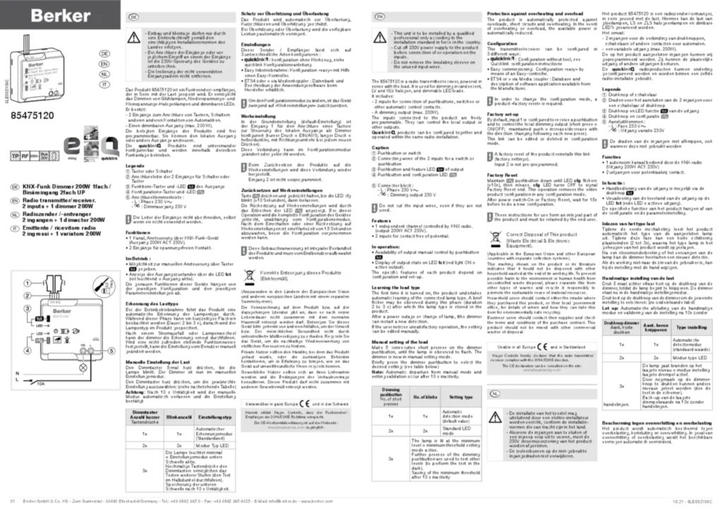 Immagine Manuale di installazione en-GB, de-DE, it-IT, nl-NL 2021-10-11 | Hager Italia
