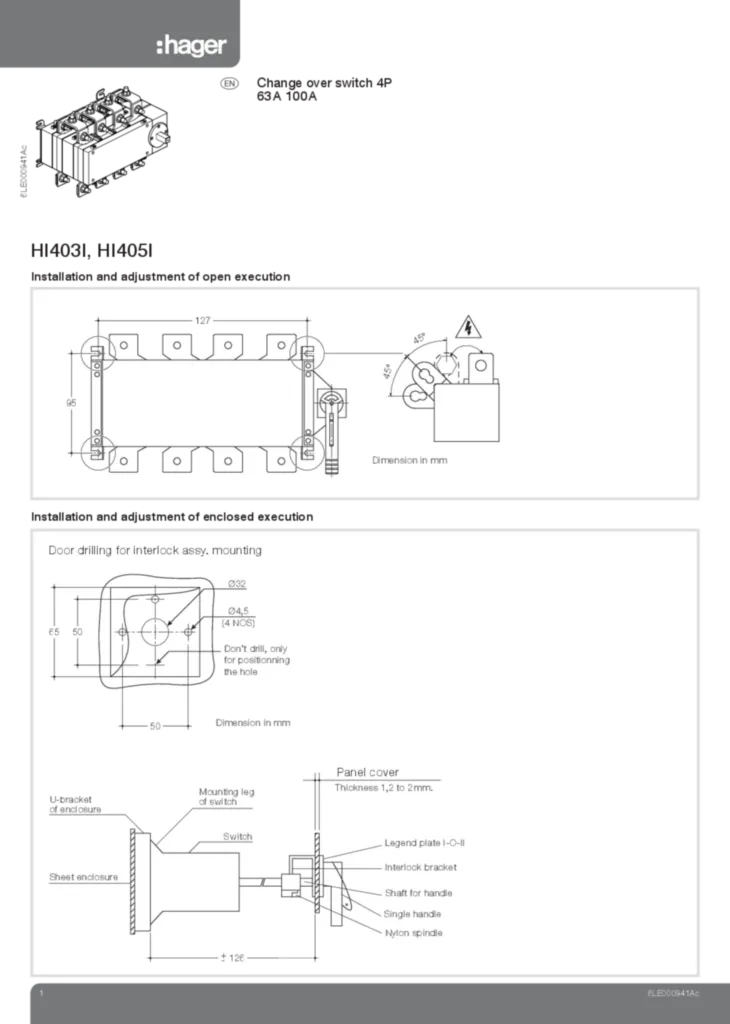 Image Installation manual en-GB 2015-08-18  | Hager