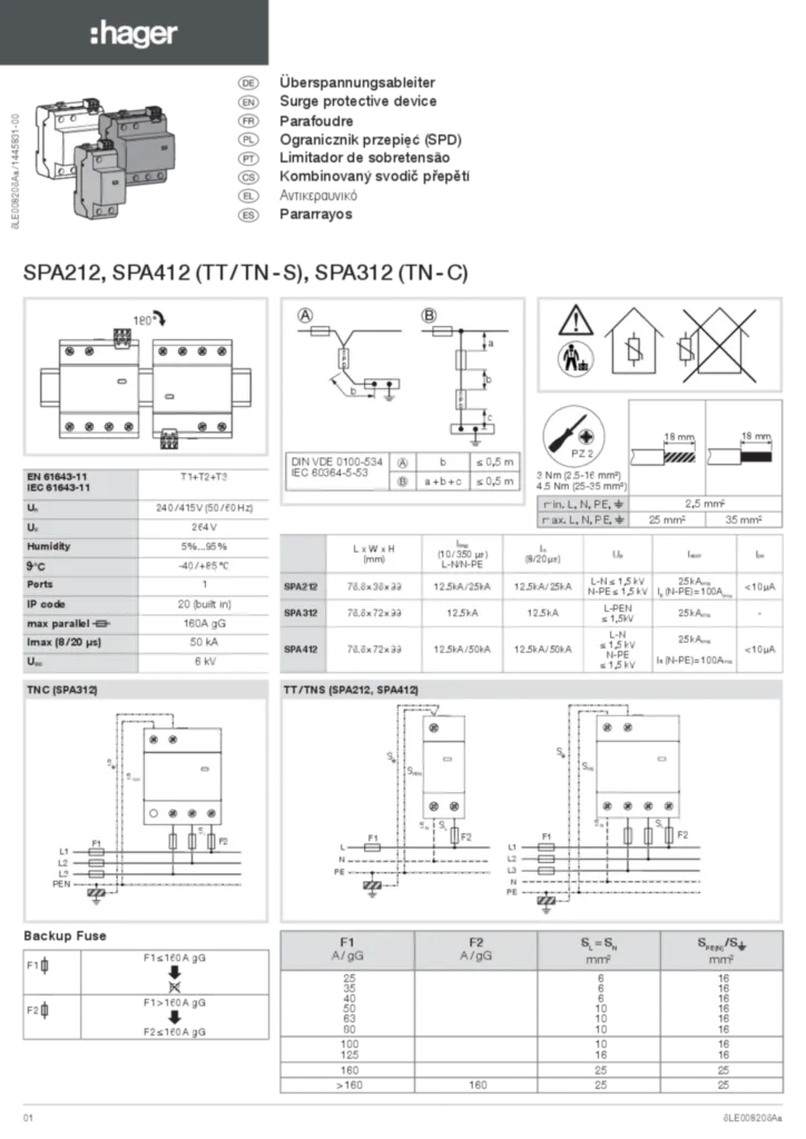 Immagine Manuale di installazione cs-CZ, en-GB, es-ES, fr-FR, de-DE, el-GR, pl-PL, pt-PT 2022-11-10 | Hager Italia