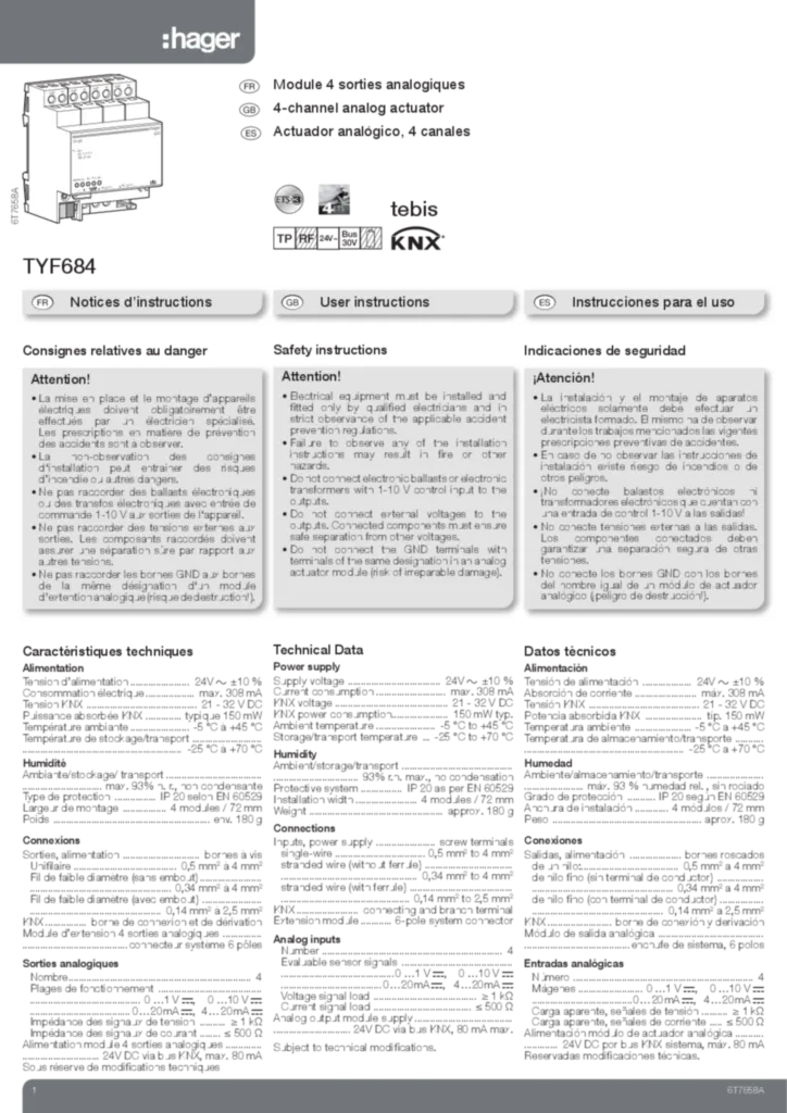 Afbeelding Installatiehandleiding en-GB, es-ES, fr-FR, pl-PL 2013-01-16 | Hager Belgium