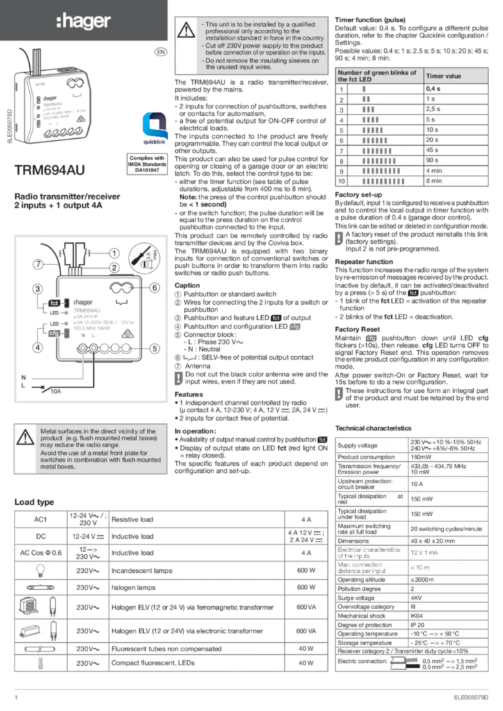 Image Installation manual en-GB 2017-09-29  | Hager