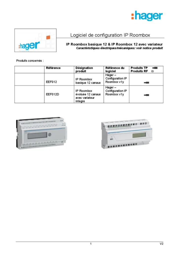 Image MANUEL_UTILISATION_LOGICIEL_CONFIGURATION_IP_ROOMBOX | Hager France