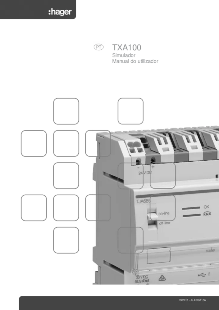 Imagem Manual pt-PT 2020-01-01 | Hager Portugal