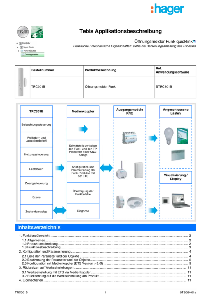 Immagine Guida applicazione de-DE 2020-01-01 | Hager Italia