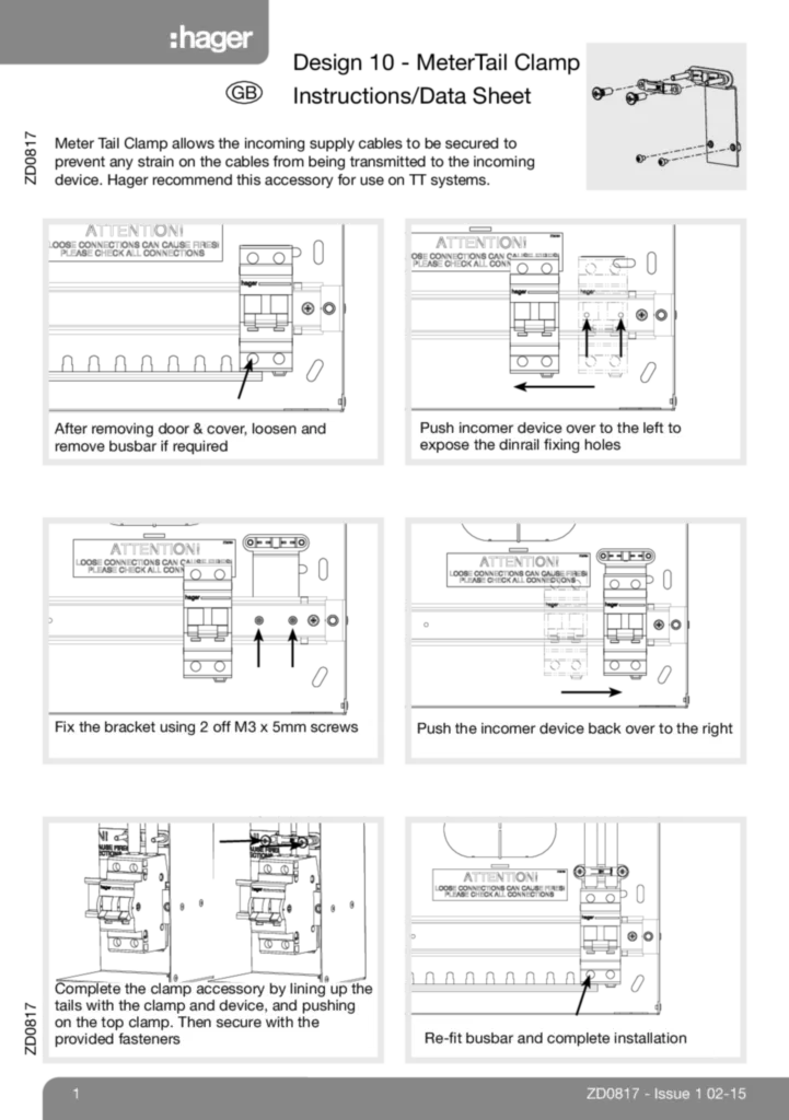 Image UK_HAGER_INS_ZD0817  | Hager