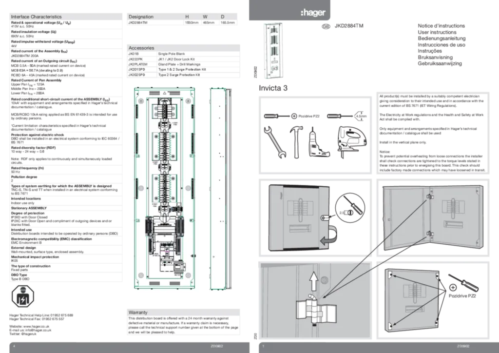 Image Installation manual en-GB 2016-10-20  | Hager