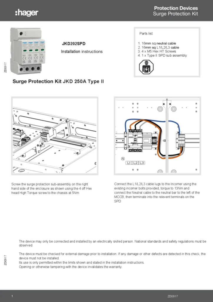 Image Installation manual en-GB 2019-03-13  | Hager