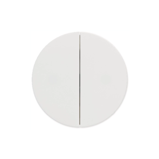 B88040 - Interrupteur 4 en 1 Optima double, va-et-vient ou bouton poussoir blanc