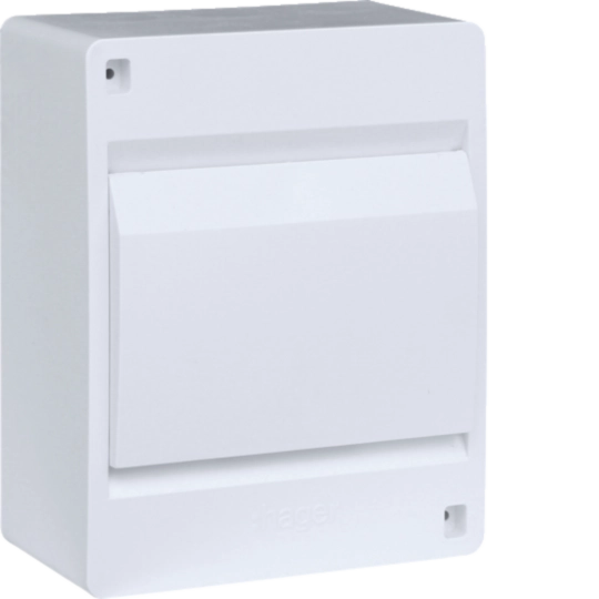 VD106NE - Caja de superficie, serie golf VD, 6 mód