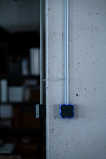 WNA697 - Collerette lumineuse Cubyko à LED Bleues 230V