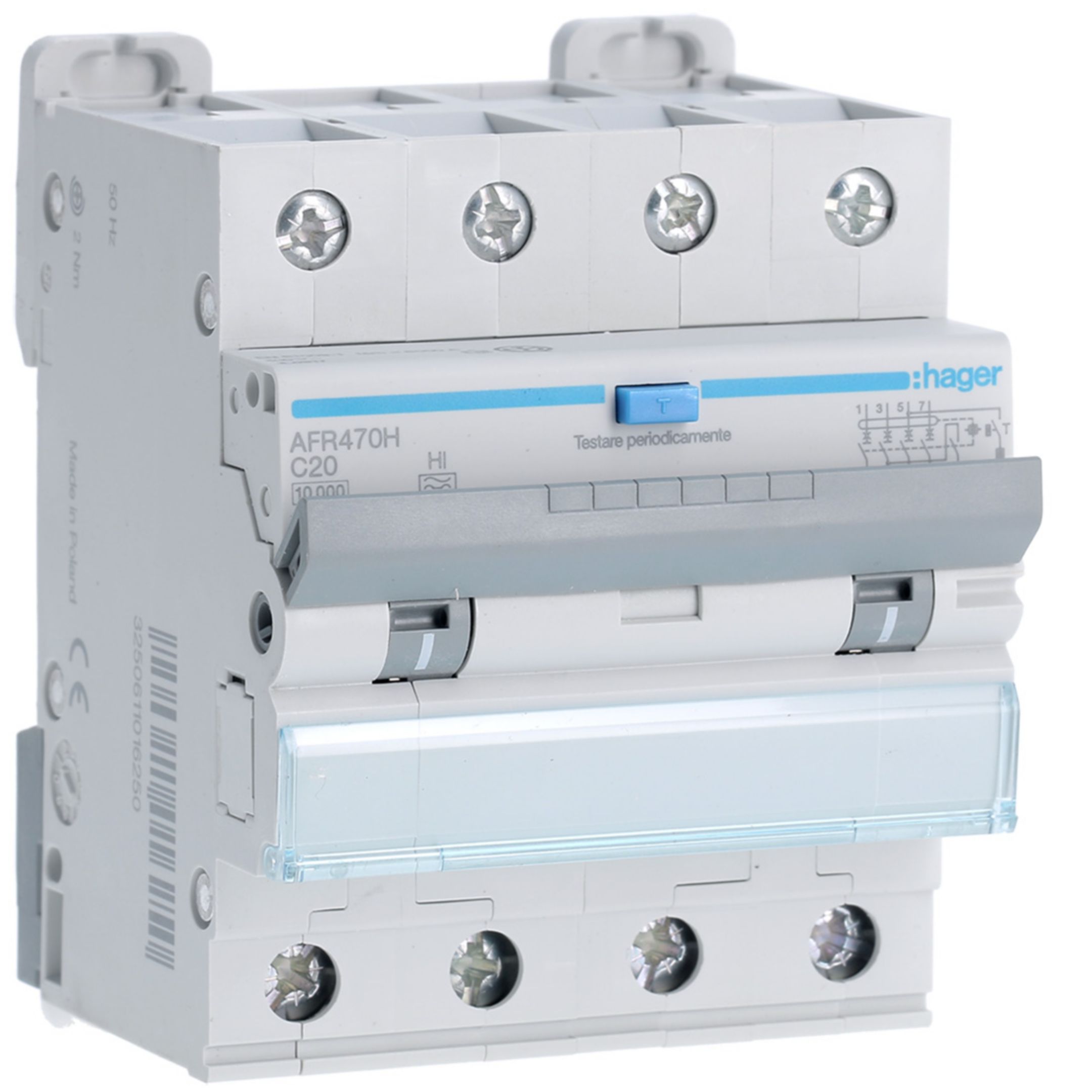 DIFF MAGN 4P 300MA A HI 20A 10KA C 4M