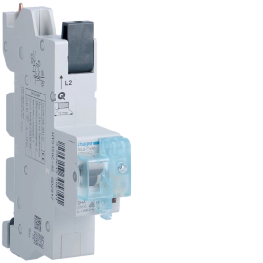 HTS150C1 - SLS Schalter 1 polig Cs-Charakteristik 50A für Sammelschiene QuickConnect L1