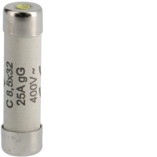 L8532C25 - Wkładka bezpiecznikowa cylindryczna C 8,5x32mm gG 25A 400VAC