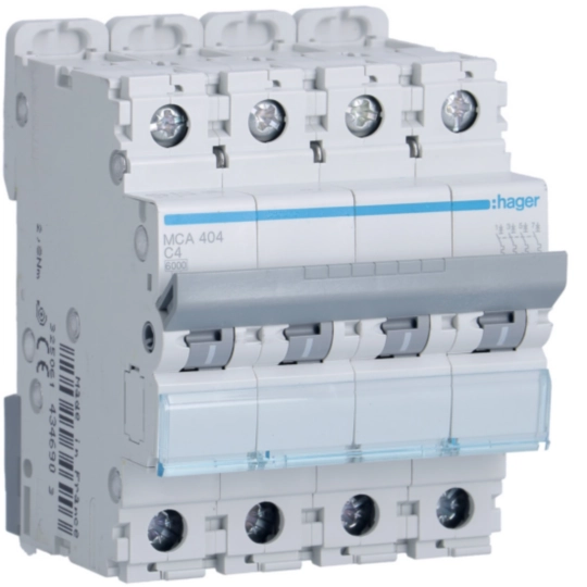 Immagine MCA404 | Hager Italia