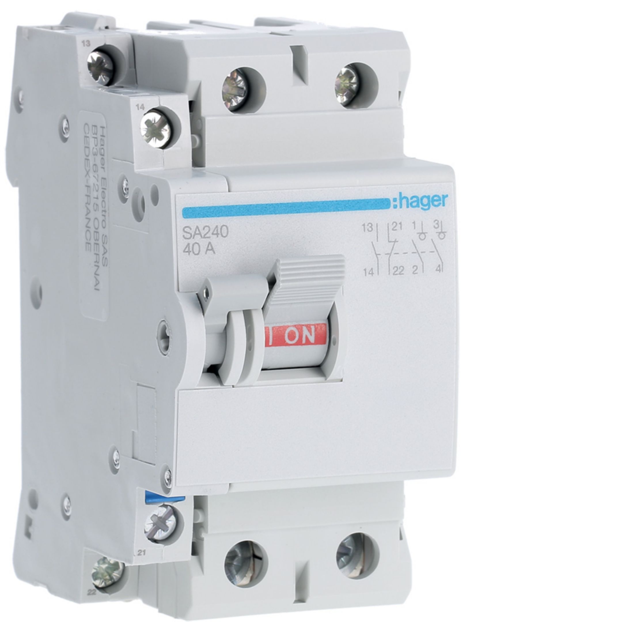 INT. NONAUT 2P 40A ACCESS + 1C.AUX 2.5M