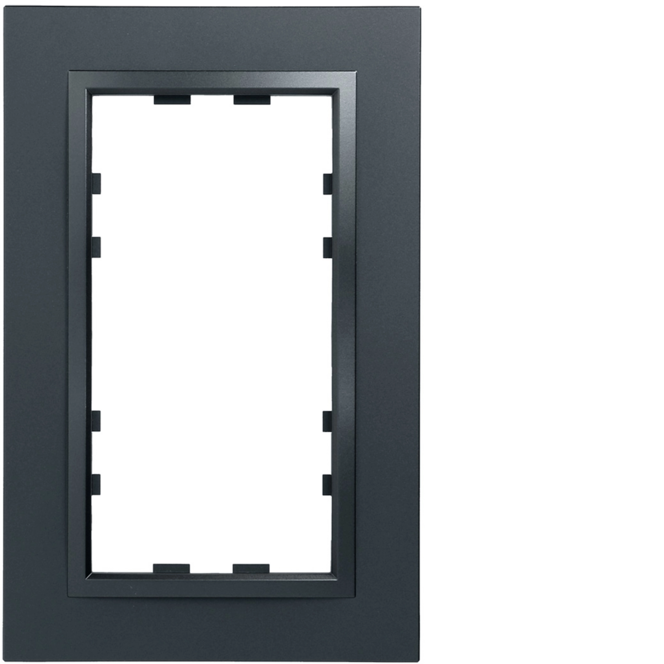 Plaque Simple Interrupteur Hager Kallysta Epure - Verre Lumina Lagune - Occasion (Sans Emballage)