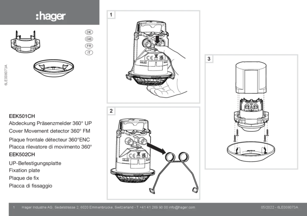 Image Mode d'emploi International 2022-05-18 | Hager Suisse