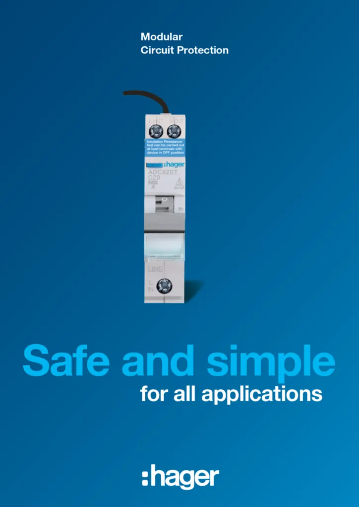 Image Safe and Simple for All Applications  | Hager Australia