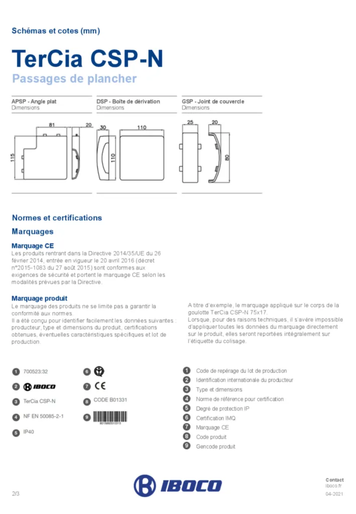 Image Annexe technique (produit unique) fr-FR 2021-06-09 | Hager France