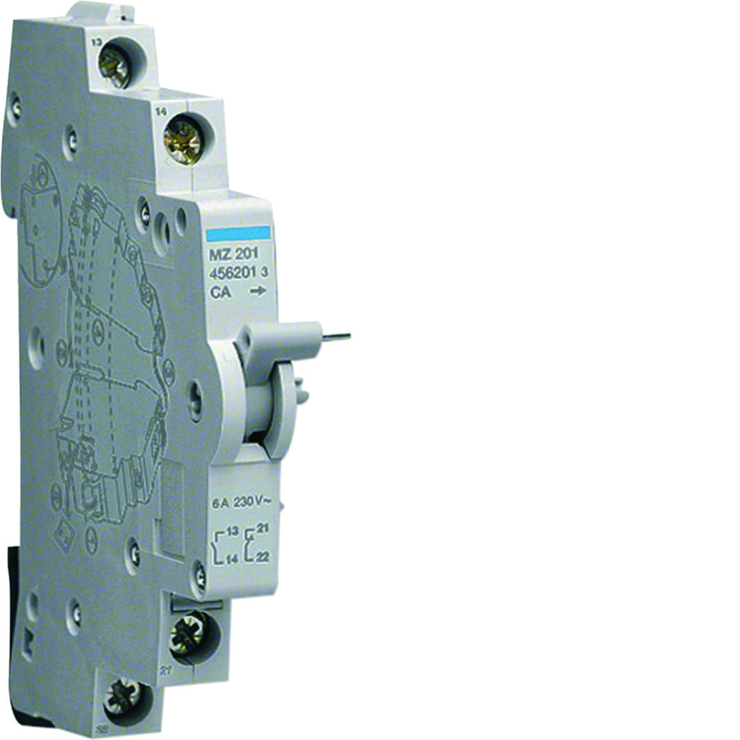 Segédérintkező kismegszakítóhoz 1v 1A 230V 0.5modul MZ Hager
