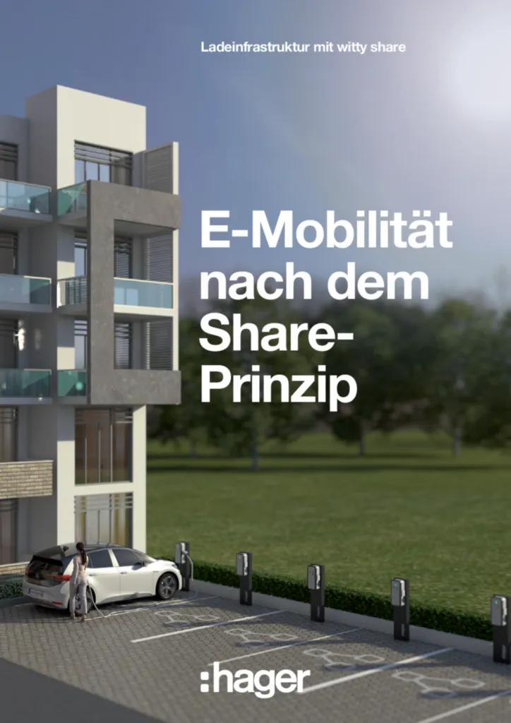 Bild E-Mobilität nach dem Share-Prinzip | Hager Deutschland