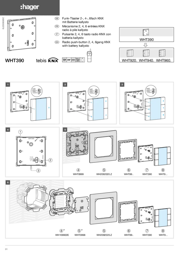 Image Guide d'installation  en-GB, fr-FR, de-DE, it-IT 2022-11-09 | Hager Suisse