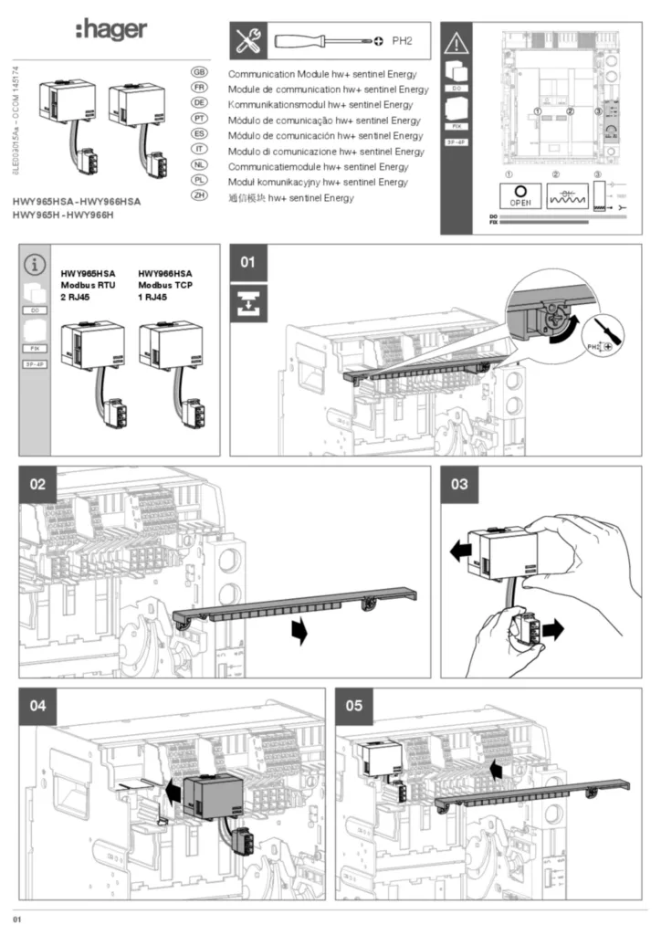 Image Guide d'installation International 2023-03-22 | Hager Suisse