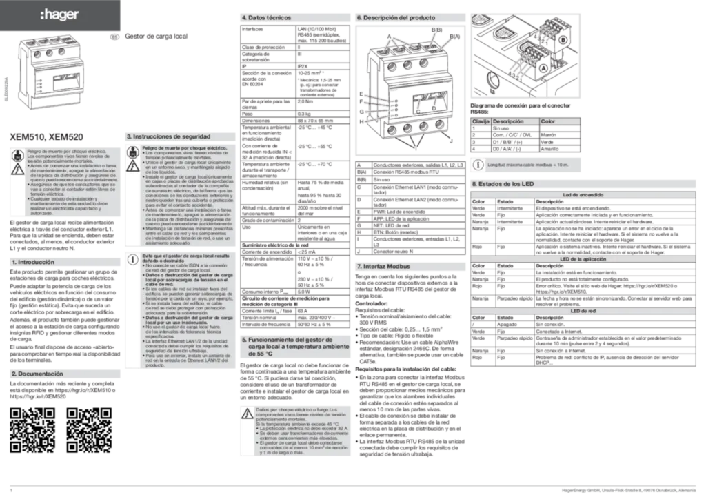 Imagen Manual de instrucciones es-ES 2023-03-09 | Hager España