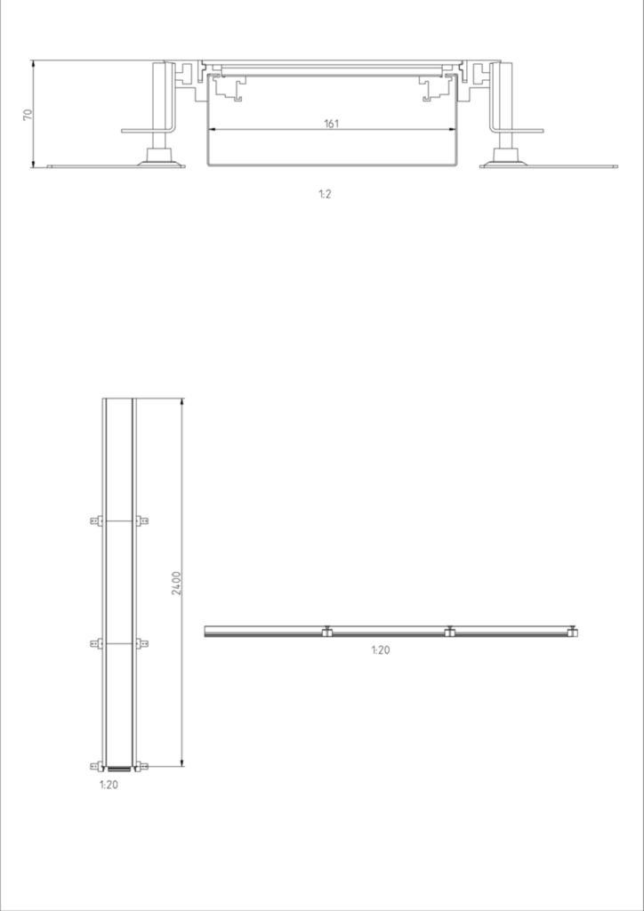 Bild TECHNICALDRAWING bkwd200070 | Hager Deutschland