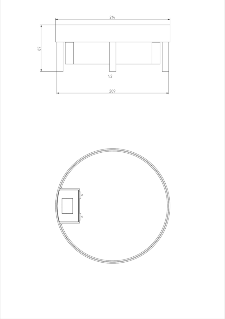 Bild TECHNICALDRAWINGEKR060LE25 | Hager Deutschland