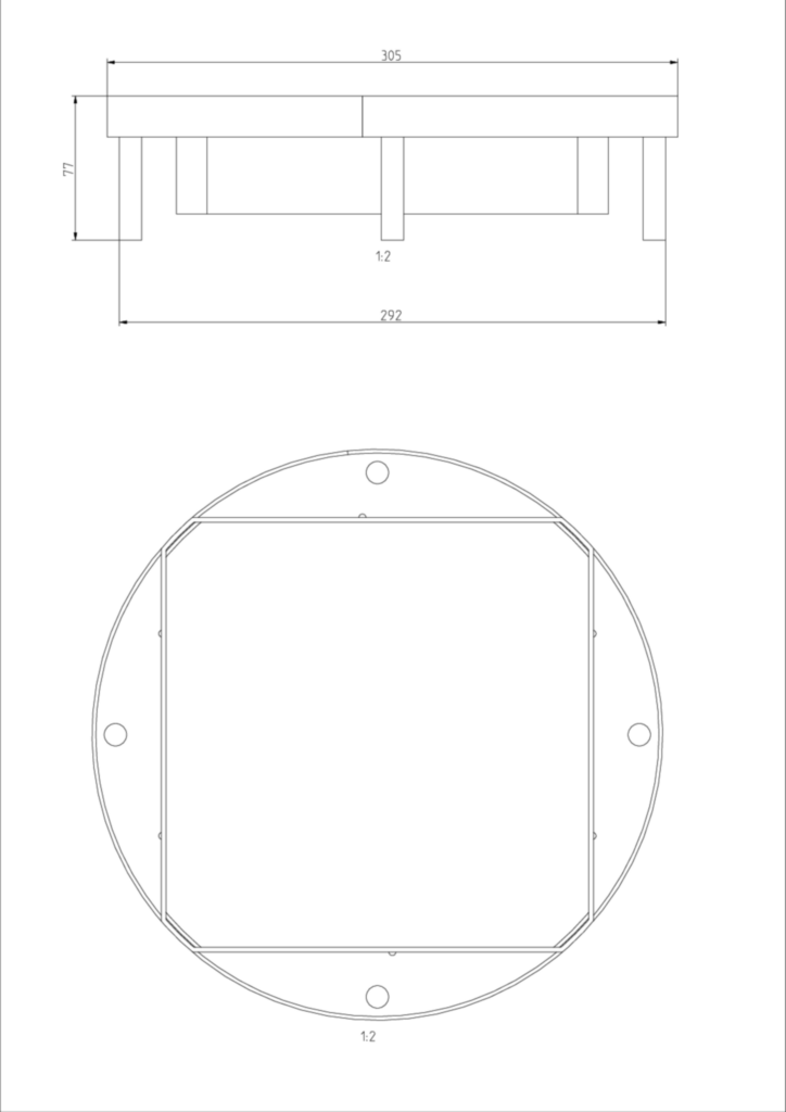 Bild TECHNICALDRAWINGEKR120BL15 | Hager Deutschland