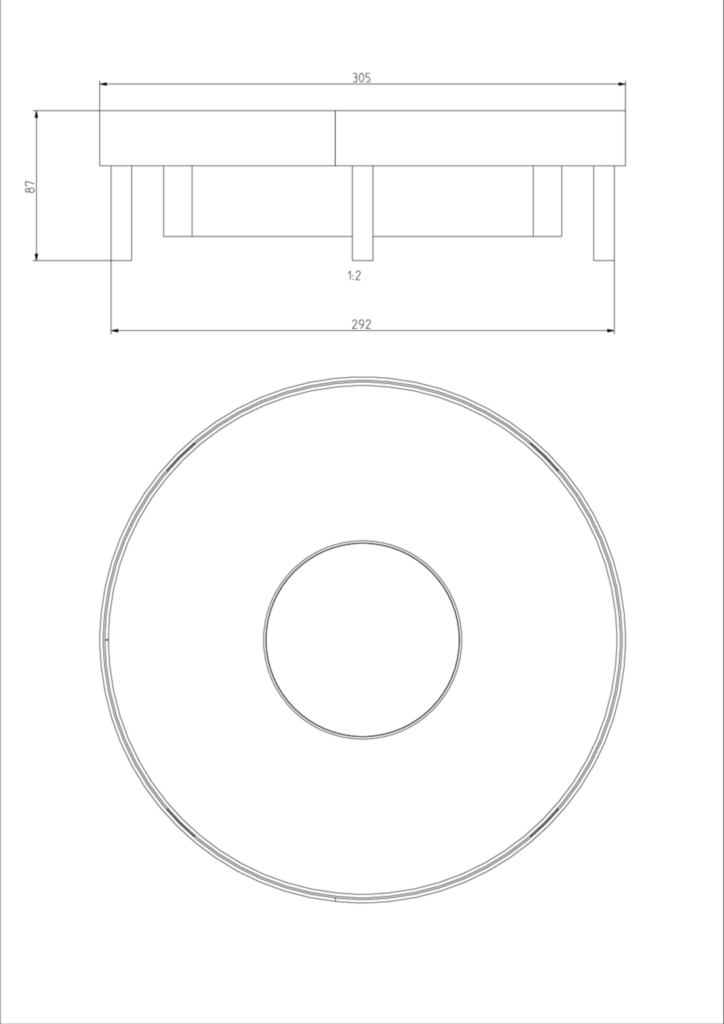 Bild TECHNICALDRAWINGEKR120TM25 | Hager Deutschland