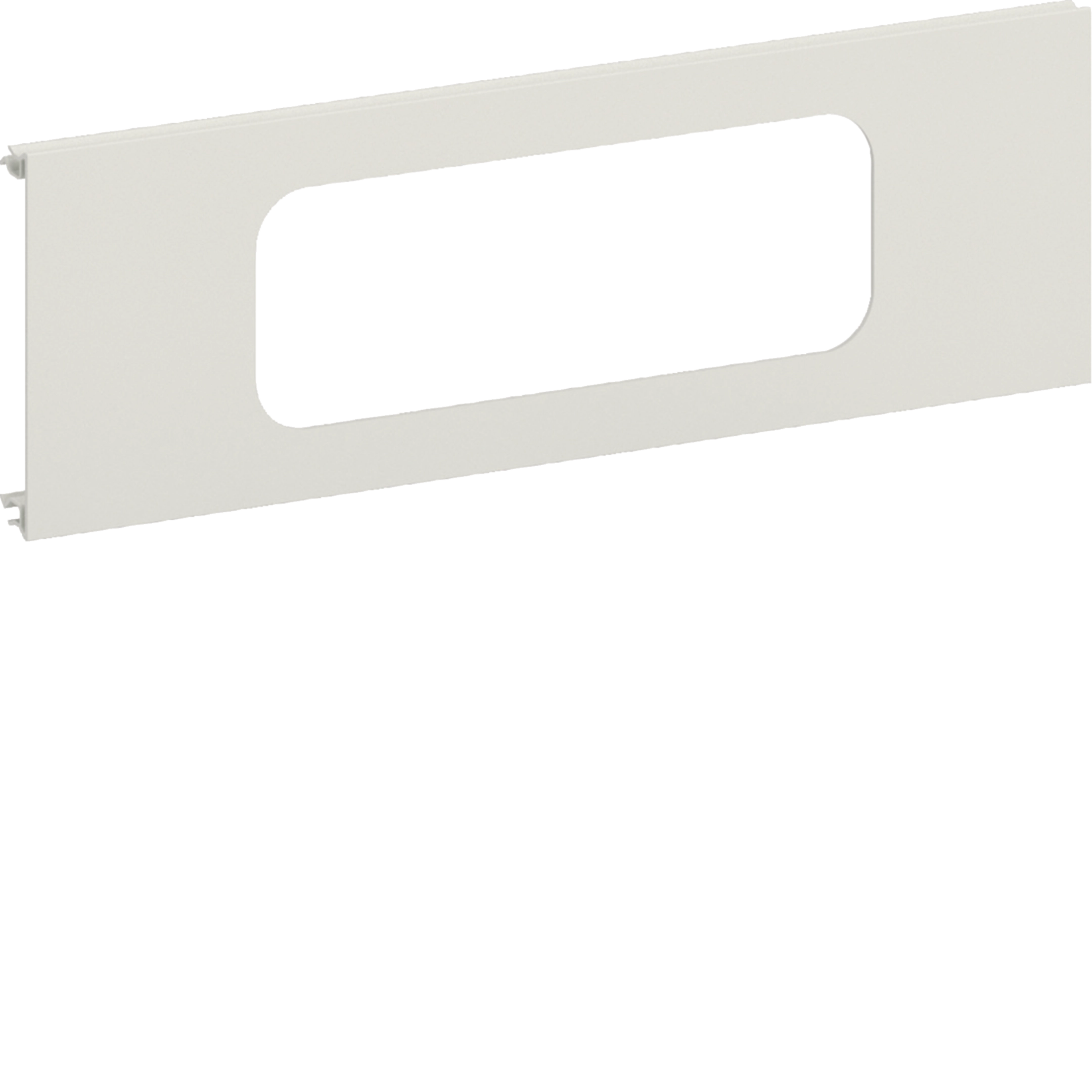 Blende 3-fach R18 PVC für BR mit OT 120mm verkehrsweiß