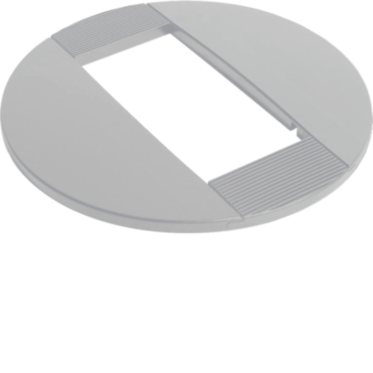 DAC2457035 - DAC, plafondrozet voor dubbele zuil, 45 mm, lichtgrijs