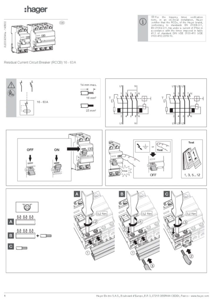 Image Installation manual en-GB 2023-01-16  | Hager