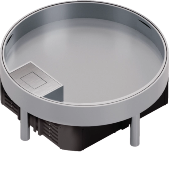EKR060LE25 - tehalit.VE-EE Pokrywa uchylna IP30 5kN EKR06 fi215 25mm stal nierdzewna