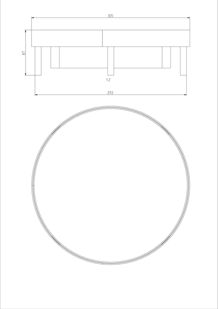Bild ProductTechnicalDrawing_MKR120BL25 | Hager Deutschland